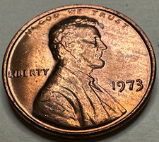 1973 Lincoln Memorial Cent PENNY 2240X
