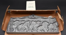 New "Open Box" John Wright Cast Iron Carousel Circus Animal Baking Mold with Box
