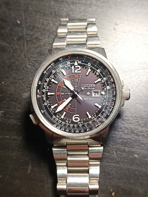 CITIZEN PILOT BJ7010-59E NIGHTHAWK ECO DRIVE PROMASTER + SAPHIRGLAS
