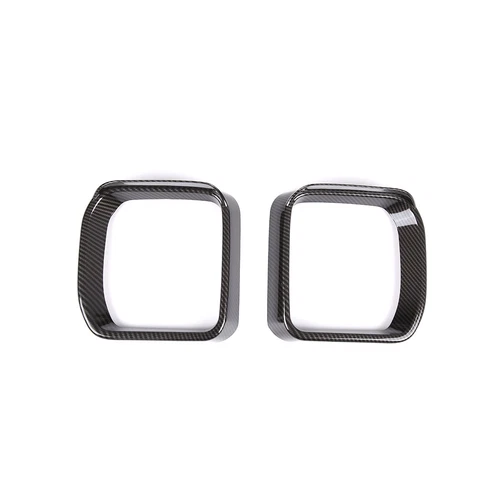 2x Cubierta de marco de espejo retrovisor lateral ABS negro para Land Rover Defender 2020-2022 - Imagen 8 de 10