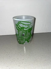 HOLLY COW 4 oz. Bar & Kitchen MEASURING GLASS JIGGER SHOT GLASS