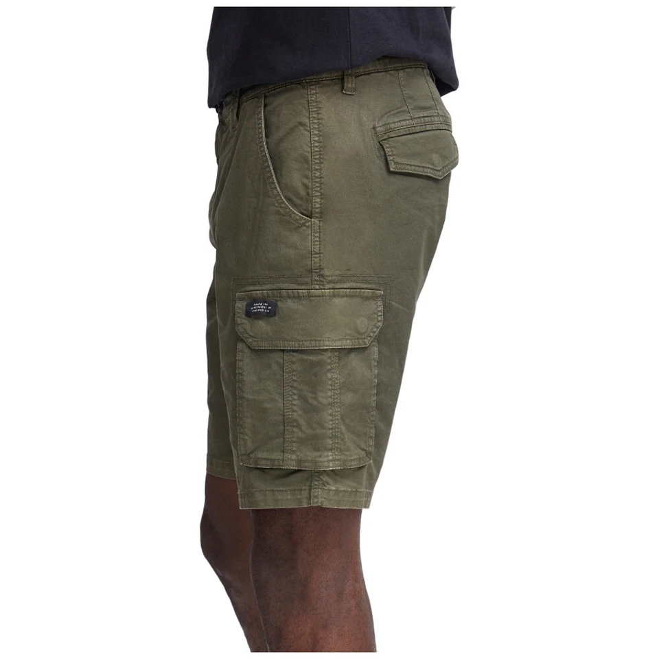 Shorts Homme Bermuda Cargo Vert Militaire 20716619 - Photo 4/4