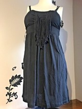 Guess Los Angeles Viscose Black Dress