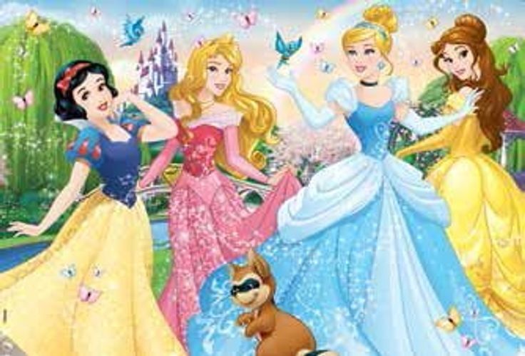 Gadget - Disney: Lisciani - Principesse Disney - Puzzle Double-Face Plus 60 Pz -