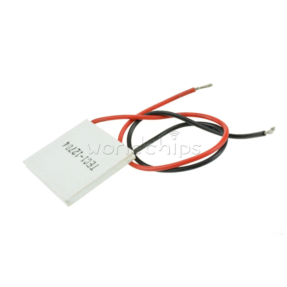 Slim TEC1-12704 12V Heatsink TEC Thermoelectric Cooler Peltier 30mm*30mm Module - Image 3 of 4