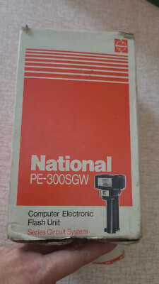 National PE-300SGW Blitz Flash Light Unit - Vintage Camera National PE-300SGW Blitz Flash Light Unit - Vintage Camera