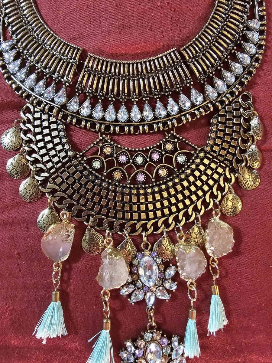Vintage Egyptian Style Necklace | eBay