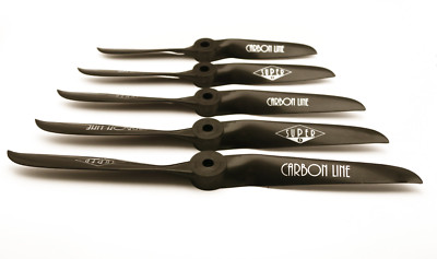 Carbon Line Prop 7''-14'' Zoll Luftschraube Elektro Bohrung Ø 8mm Made in Germany