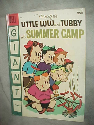 Dell Giant #5: Little Lulu & Tubby at Summer Camp--Tripp Art--Dell--1957