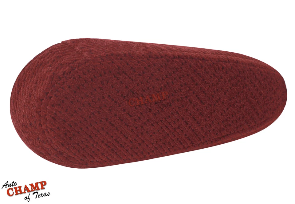 Chevy Silverado C/K 1500 2500 3500 1995-1999 cubierta de reposabrazos de tela del lado del conductor roja Foto 2 de 4