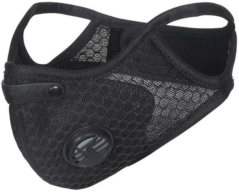 2PC Sports Anti-Pollution Breathable,Cycling, Face Protection with Filter Black - Image 3 of 4