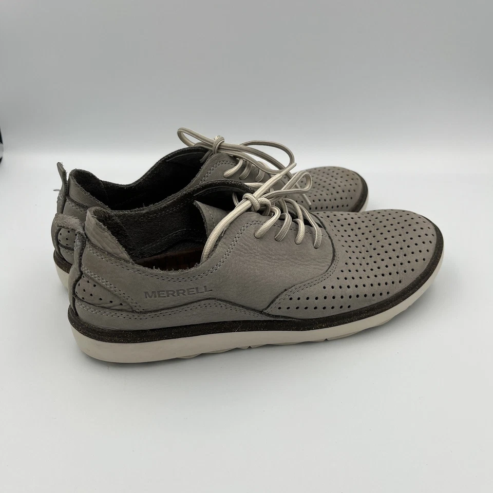 Zapatos de vestir Oxford Merrell Around Town Lace Air para mujer talla 7 gris talla 7 J03692 Foto 3 de 4