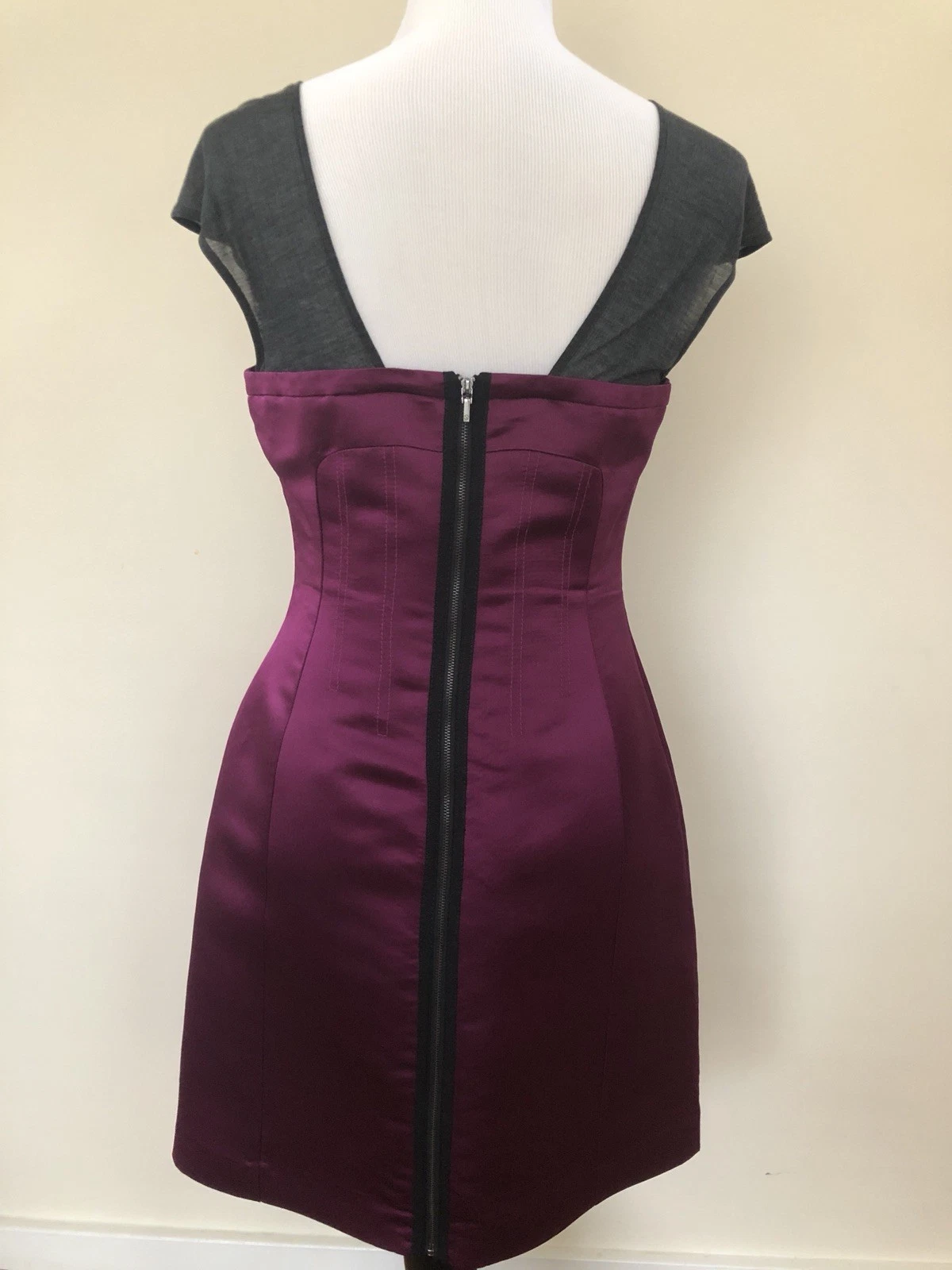 Abito da cocktail Tory Burch Polt in seta US8 $395