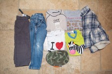 Lot Boys 2T Clothes - 8 items Lucky Brand, Gap