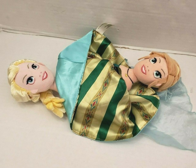 anna elsa flip doll