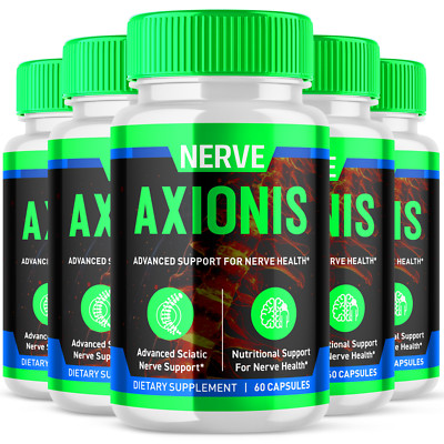 Axionis Advanced Nerve Support Formula Maximum Strength Vitamin 300 Capsules