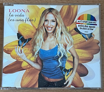 Rare 6-Track-Maxi-CD: Loona - La Vida (Es Una Flor) / It's Alright + (2000)