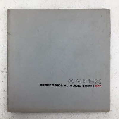 Vintage AMPEX Precision Magnetic Tape 7'' Reel to Reel Replacement