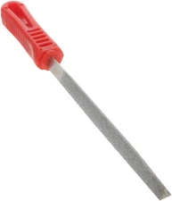 Utoolmart Diamond File 6 Inch Triangular Diamond Coated Plastic Handle Hand Tool
