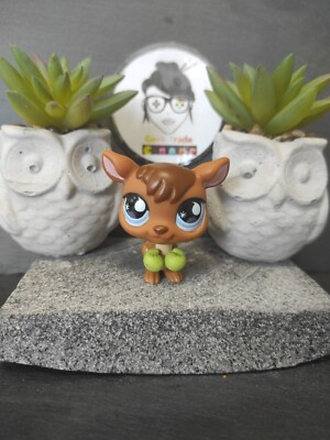 Figurine Littlest Pet Shop Kangourou 682 - Vintage - Occasion Avec Traces D'Usage