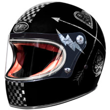 Helmet Integral Style Years 70 NX Gold Chromed PREMIER SIZE S for