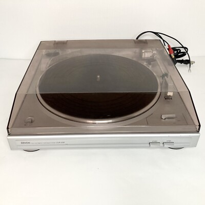 DENON DP-29F Compact size full auto Record Player with built-in