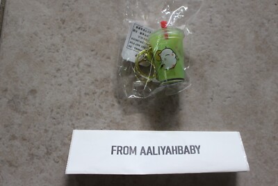 Gong Cha x Final Fantasy XIV Fat Cat Chocobo Moogle Boba Keychain