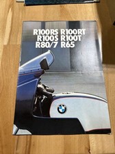 ORIGINAL NOS 1979 BMW MOTORCYCLE BROCHURE R100RS R100RT R100S R100T R80/7 R65 