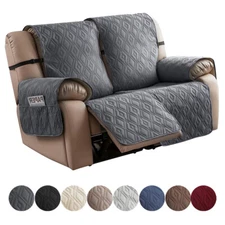 100% waterproof recliner sofa cover with upholstery upholstery for 2 seats