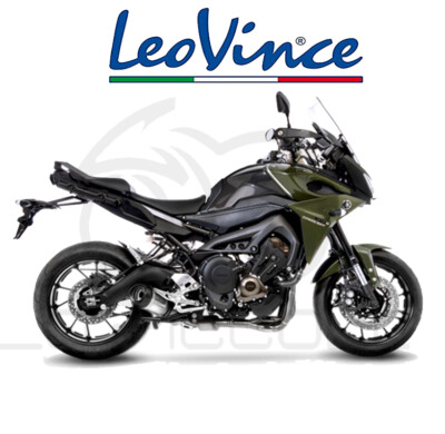 LEOVINCE LV ONE EVO COMPLETE EXHAUST YAMAHA TRACER 900/FJ-09 2020 STAINLESS/CARBON