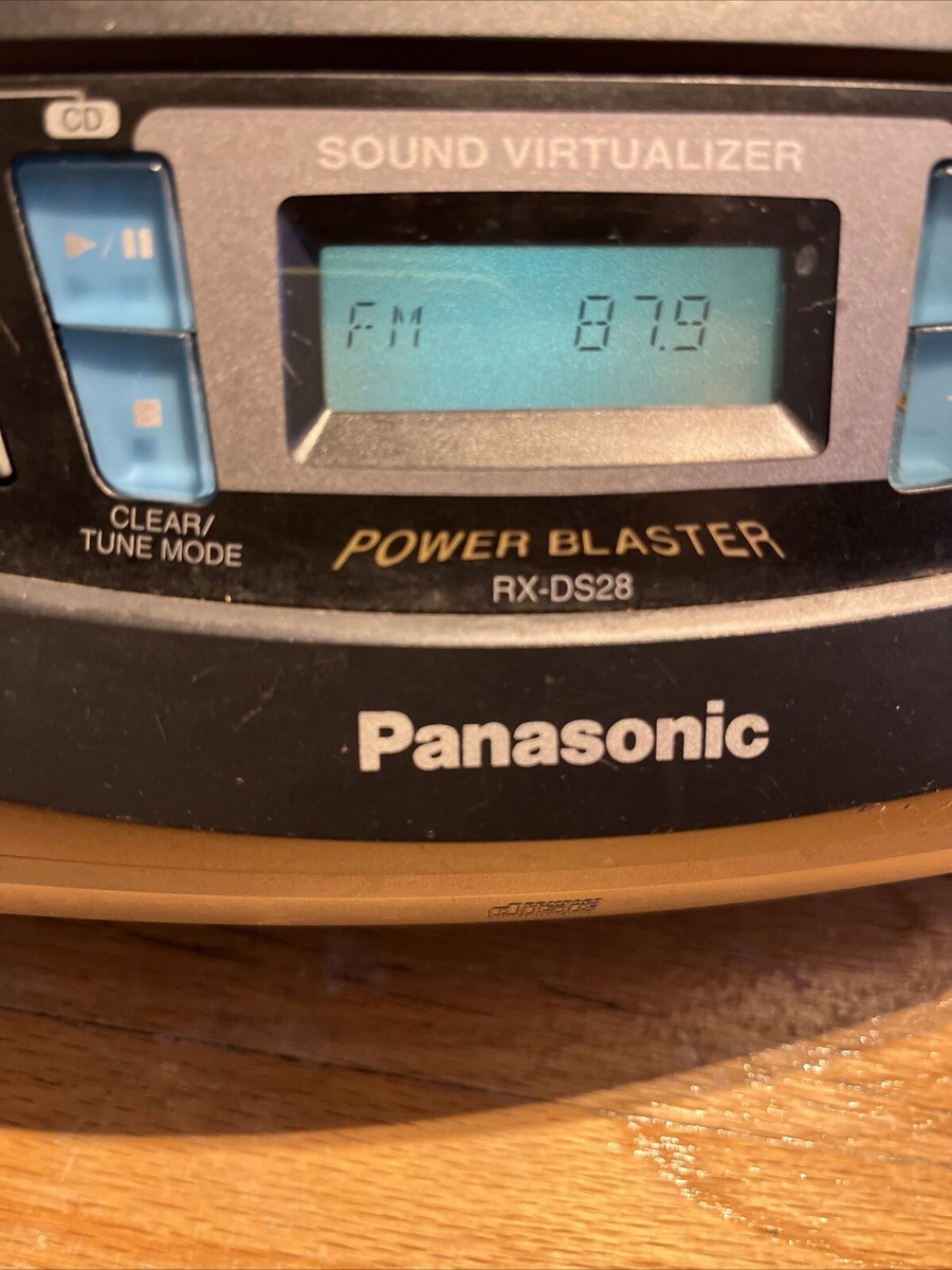 プーさん　Panasonic ポータブルステレオCD RX-DT501 訳あり 現状渡し ポータブル ステレオ CDシステム Panasonic