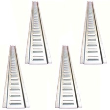4 Pack 5 Galvanized E-track Horizontal For Truckstrailerscargo Vans