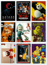 Lot of your choice of 10 cards, pogs, promos from various animated movies & TV