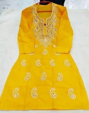 COTTON MIRROR KURTI jaipuri kurti code 38