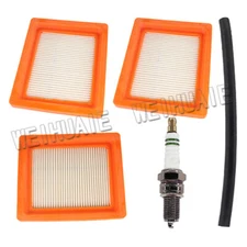 3x Air Filter Spark Plug Kit For Kohler XT650 XT675 XT775 XT800 1408322S Line