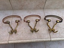 Group Three Hangers 50s Brass " Italian Design Brass Old Hangers