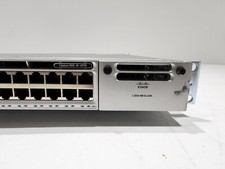 Lot of 2 CISCO WS-C3850-48UW-S CATALYST 3850 48PT UPOE SWITCH WITHOUT POWER