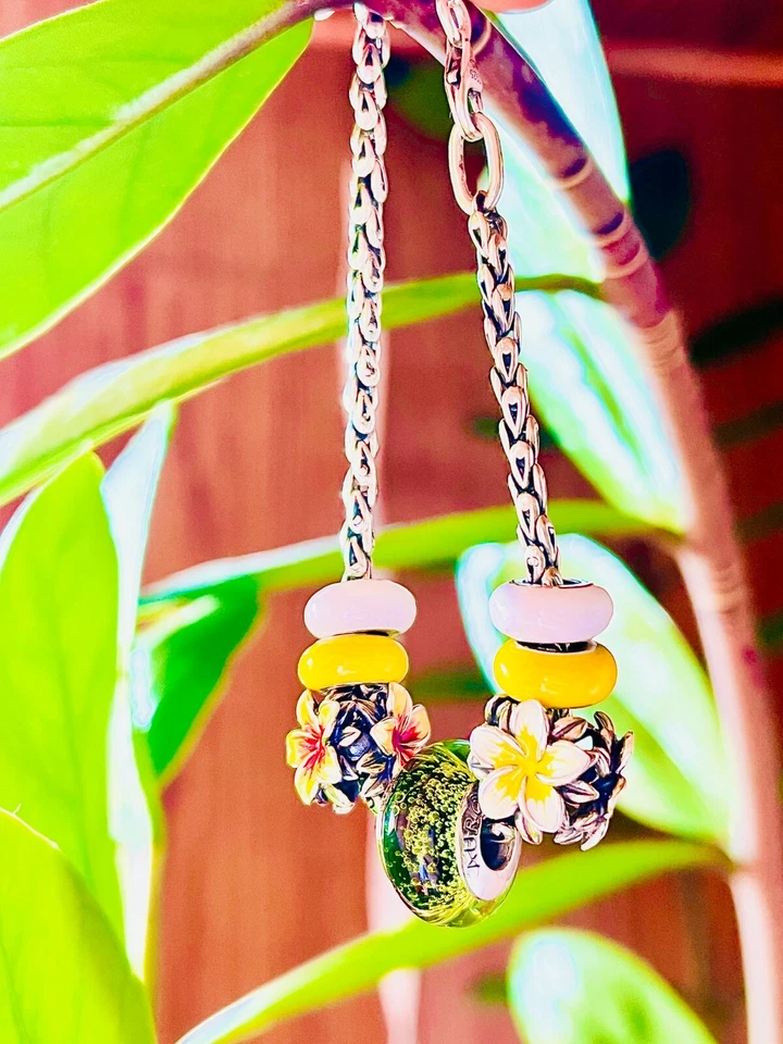 Sterling Silver 925 Fashion Bracelet with Lobster Clip for Charm/Bead/Spacer  - Image 4 of 4