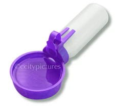 Water Rover Portable Pet Dog Travel Hiking Drinking Bowl – REGULAR PURPLE