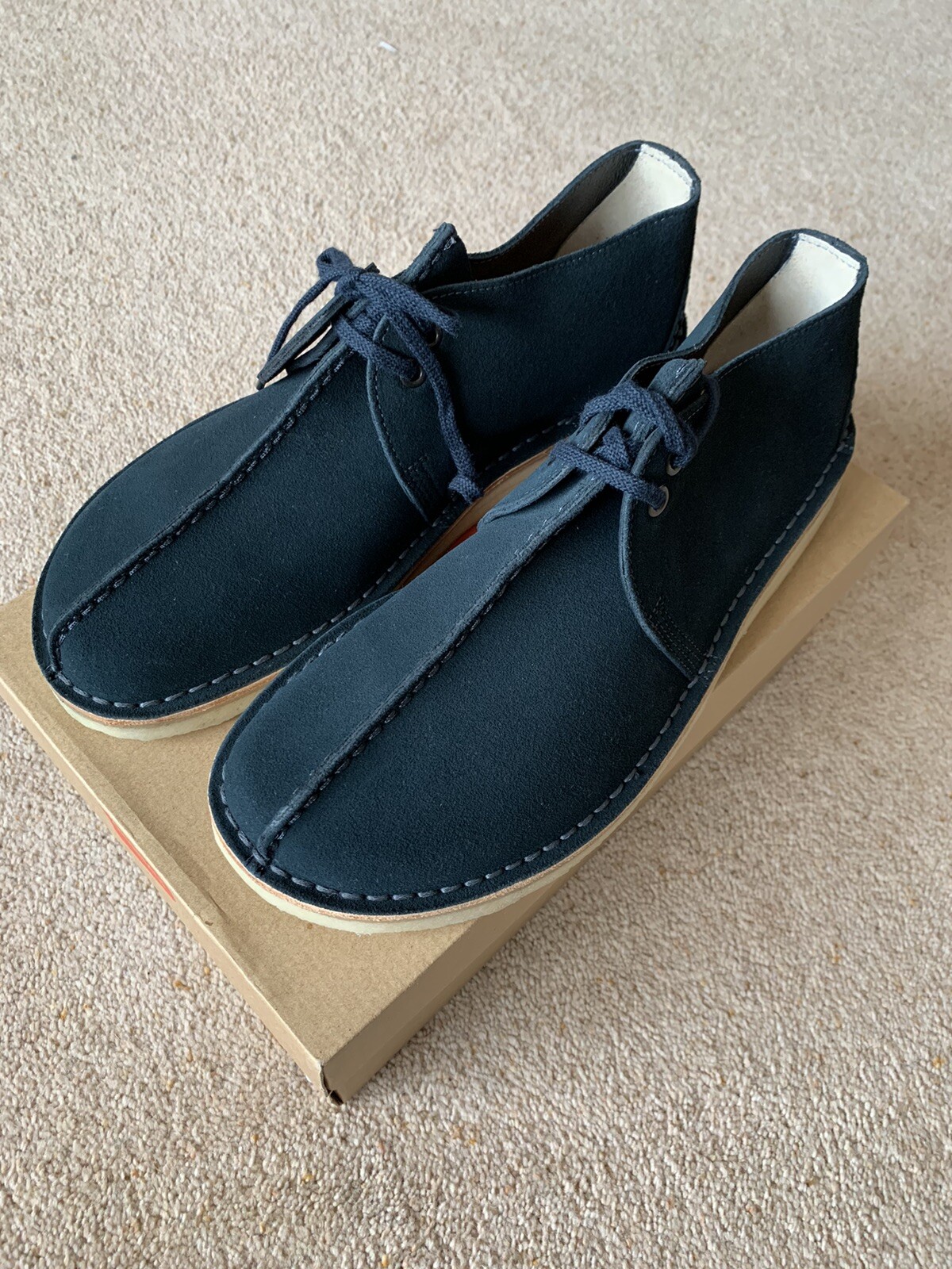 blue desert clarks