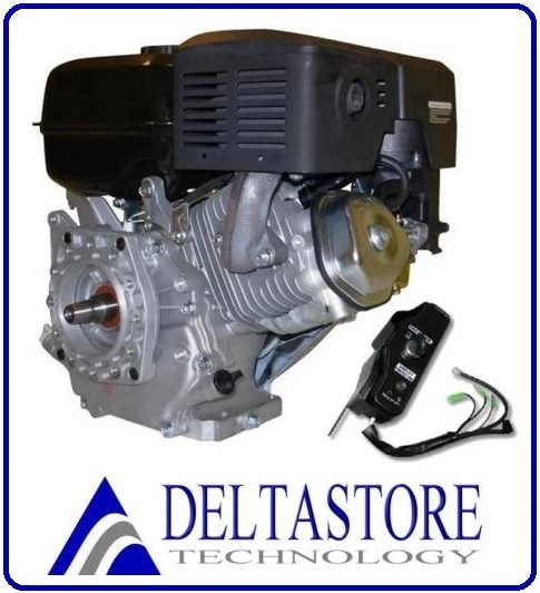 DELTA ENGINE MOTORE 4T 9HP ALBERO CONICO 23mm AVVIAMENTO ELETTRICO LOMBARDINI ACME INTERMOTOR