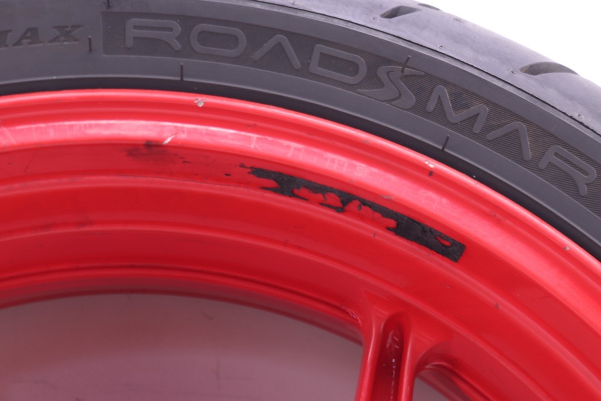 2006 05 06 KAWASAKI ZX6R ZX636 ZX6 636 OEM REAR WHEEL RIM ROTOR