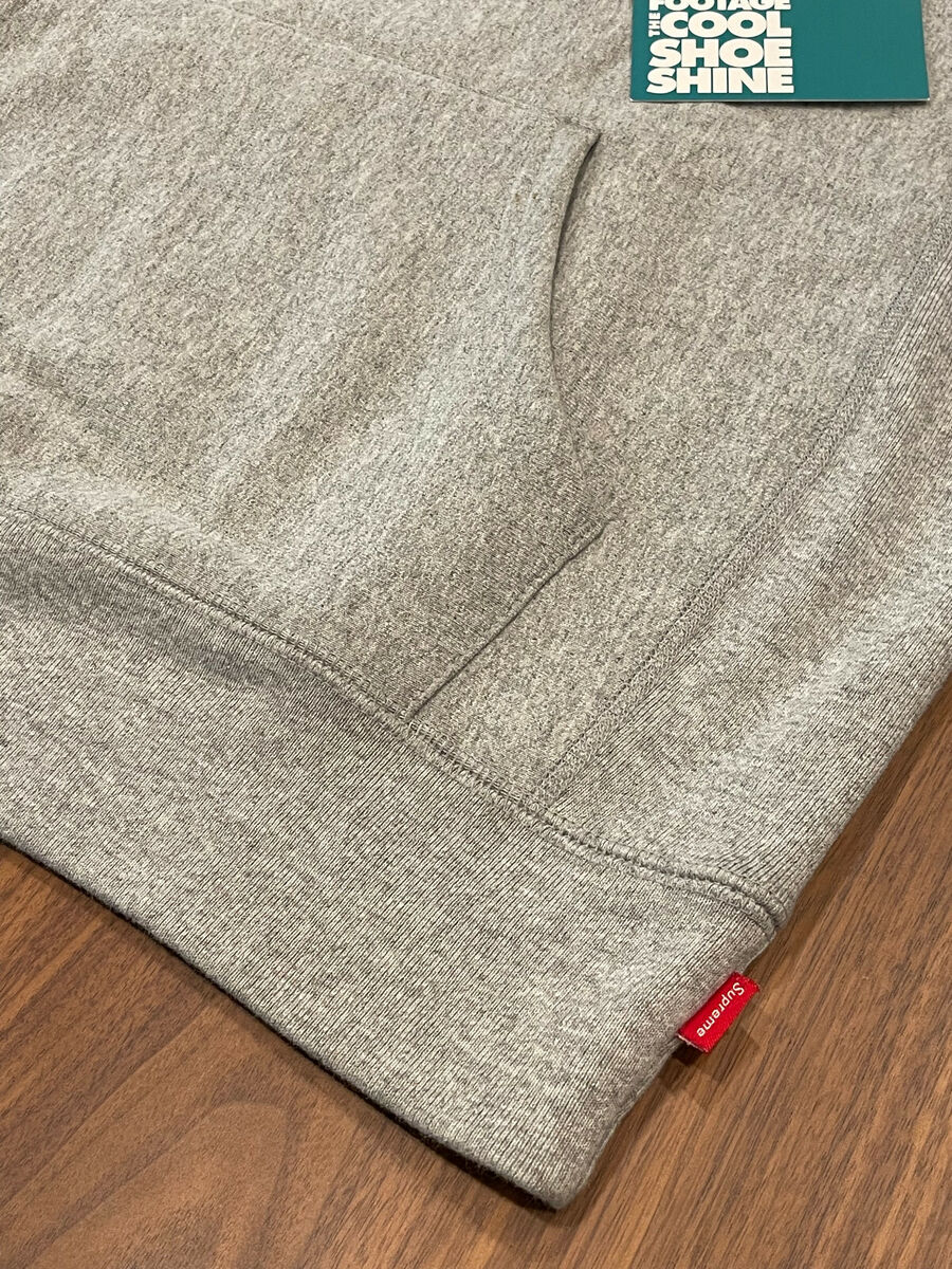 2017 FW17 SUPREME BOX LOGO HOODED SWEATSHIRT HEATHER GREY 2017 FW17 SUPREME BOX LOGO HOODED SWEATSHIRT HEATHER GREY