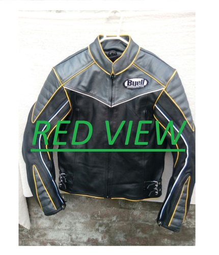 Buell Motorcycle Racing Leather Jacket 