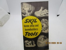 CHICAGO ILLINOIS "SKIL CORPORATION" SKIL TOOLS BROCHURE 1950S SKIL SAW ++++
