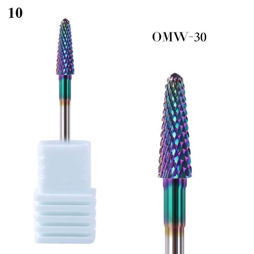 Carbide Tungsten Nail Drill Bit Manicure Drill For Milling Cutter Nail File % - Picture 21 of 111