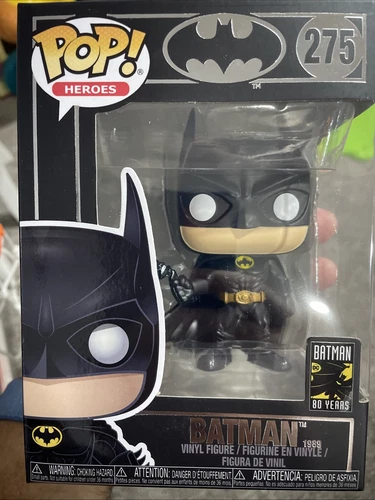 Funko POP! DC Comics Batman #275 Figure MISPRINT Upside Down Symbol Rare