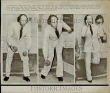 1972 Press Photo Pierre Trudeau plays bocce during visit in Timmins, Ontario