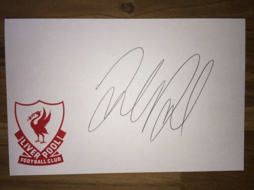 Photo Dédicacée David Hillier (Arsenal) - Format 7x5 Avec Bordure - Autographe Certifié