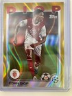 TOPPS CHROME 2024/25 EDAN DIOP AS MONACO GOLD WAVE .